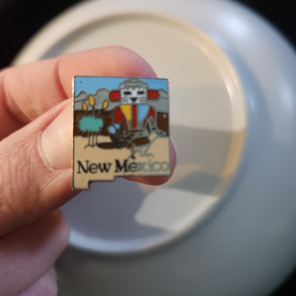 Nafco Jewelry - Vintage Nafco New Mexico Souvenir Pin